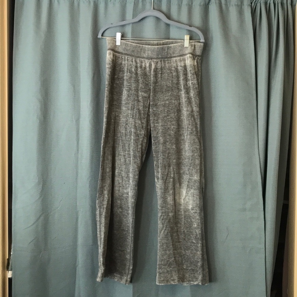 DKNY Gray Petite Lounge Pants (Size PM)